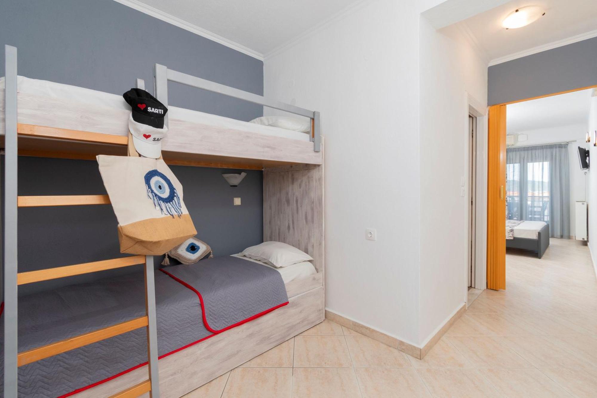 House Niki Lägenhet Sarti Exteriör bild